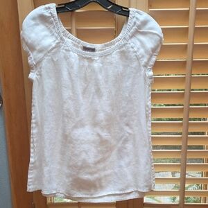 J. Jill Cream Women's Blouse